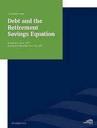 Debt and Retirement savings white paper
