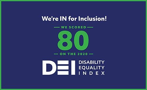 Empower Retirement scores 80% on Disability Equality index for 2020