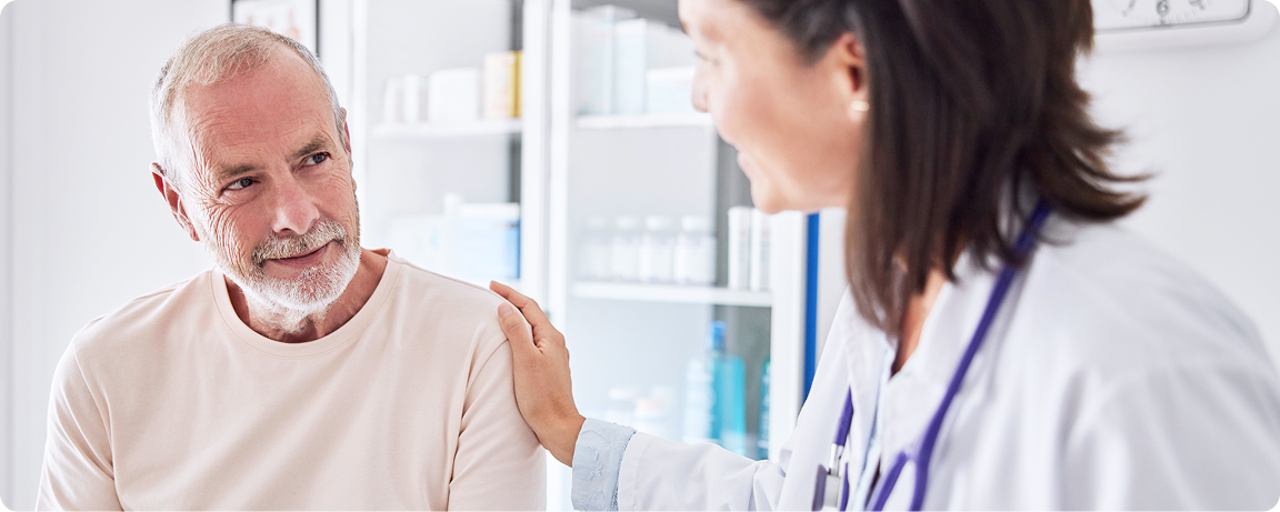 A patient consults with a Doctor