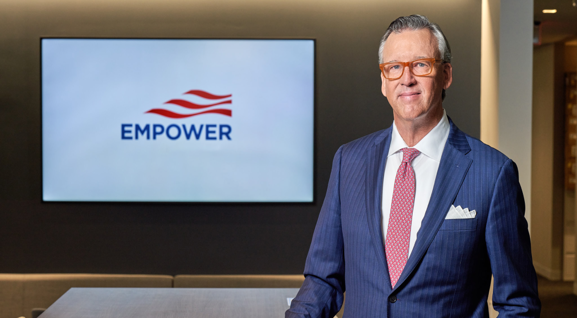 Ed Murphy with Empower Logo