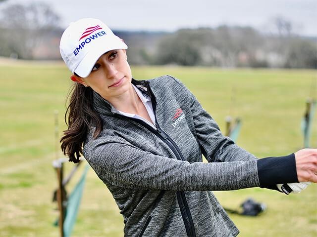 Cheyenne Knight, LPGA golfer, Sponsored by Empower Retirement