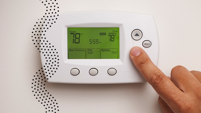 Thermostat lower winter energy bill