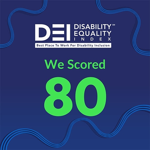 DEI - Empower scored 80 - award